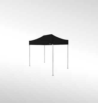 Folding gazebo 3x2 m in the colour black.