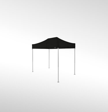 Folding gazebo 3x2 m in the colour black.