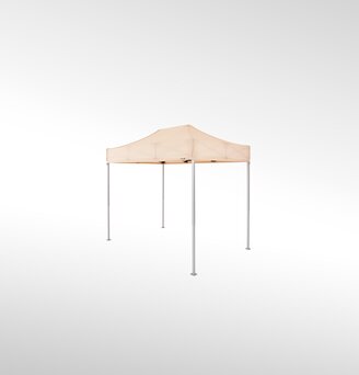 Folding gazebo 3x2 m in the colour ecru.
